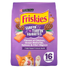 Purina Friskies Dry Cat Food for Adult Cats & Kittens, Surfin’ & Turfin